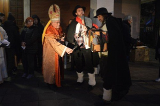 Presepe vivente Novara, zampognari